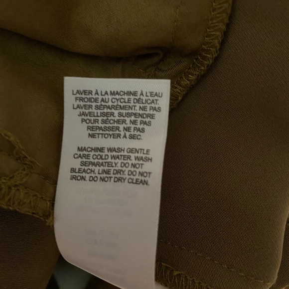 Dynamite - Dressy Brown Tie Shorts - Picture 6 of 6